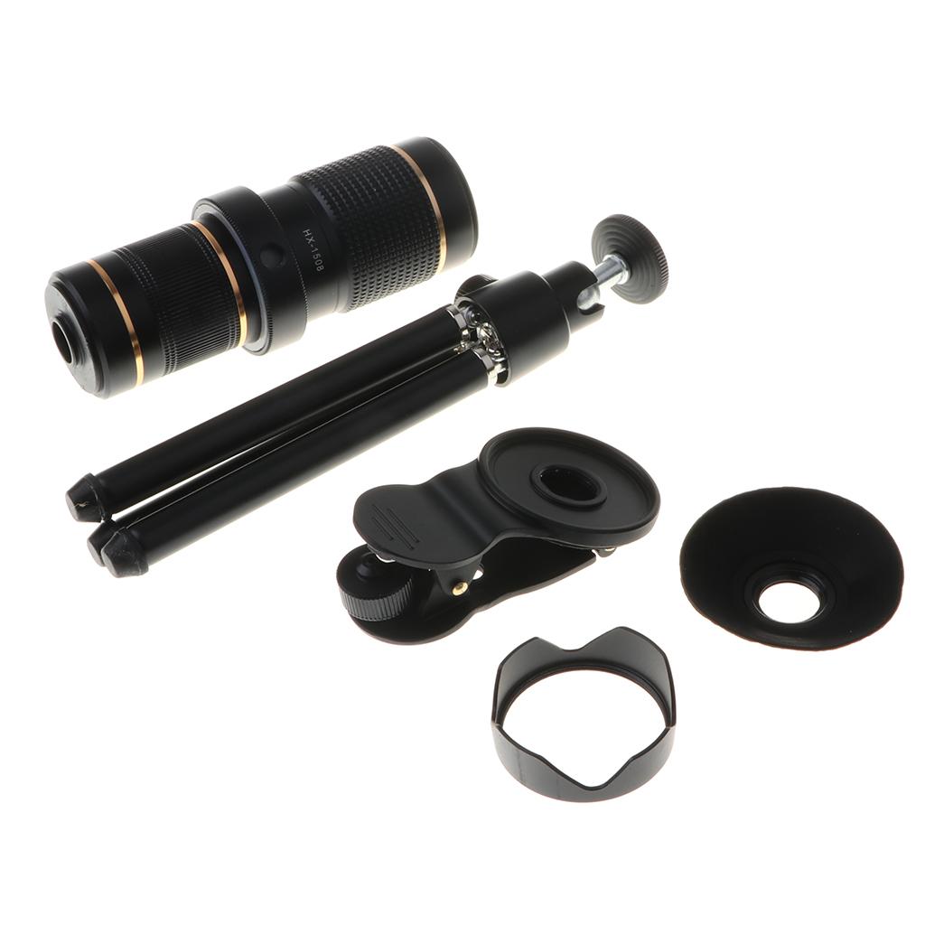 Camera Lens Clip on Optical Black 15X