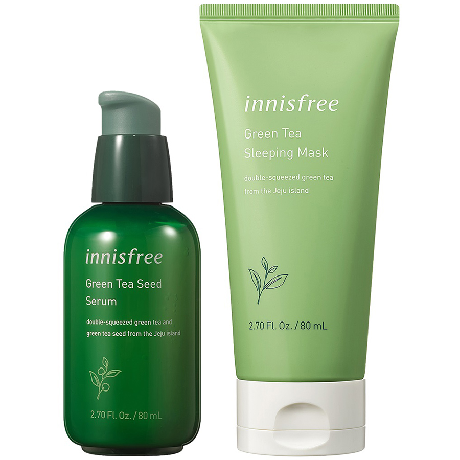 Bộ Sản Phẩm Dưỡng Da Từ Trà Xanh Innisfree New Year Green Tea Hydration Set - 131173230