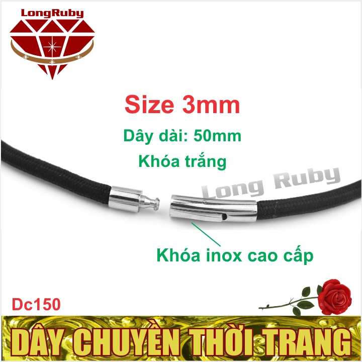 Dây chuyền nam | Dây chuyền dù Thái khóa thông minh xịn sò