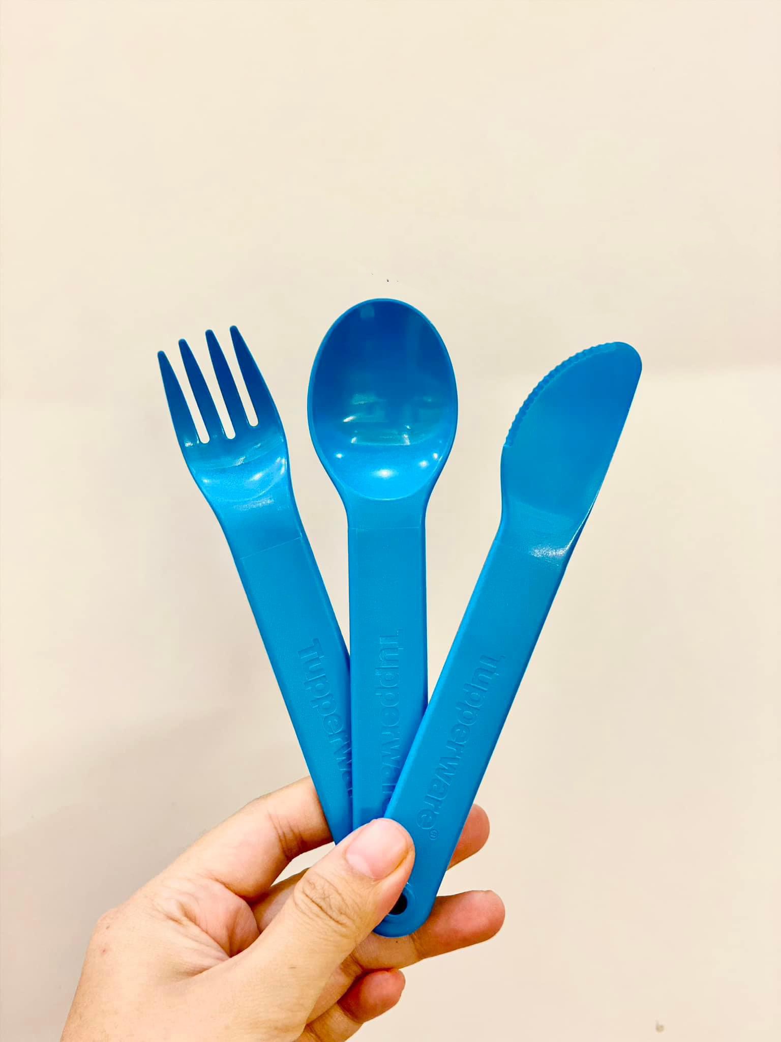 Bộ Dao Muỗng Nĩa Tupperware Cutlery Set 3 Kèm Túi