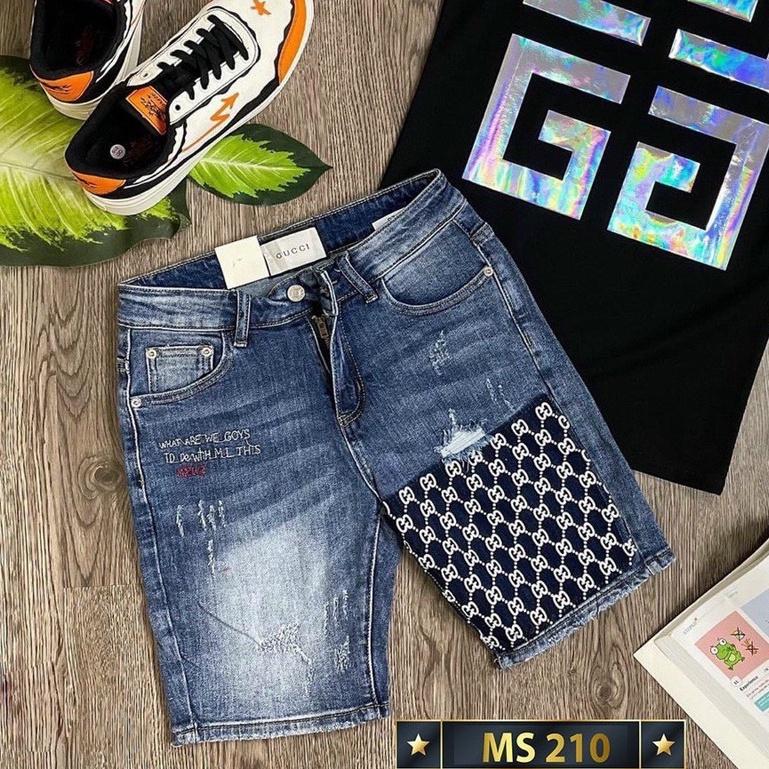 QUẦN SHORT JEAN NAM CO GIÃN MẪU MỚI THỜI TRANG TRẺ MÃ 210