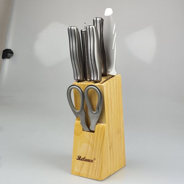 Bộ dao Thép 8 món Relance kèm hộp gỗ