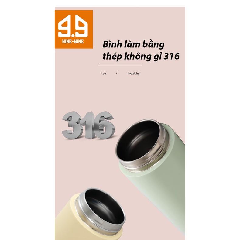 Bình giữ nhiệt inox 316 cao cấp cách nhiệt 2 lớp hiệu quả dung tích 440ML