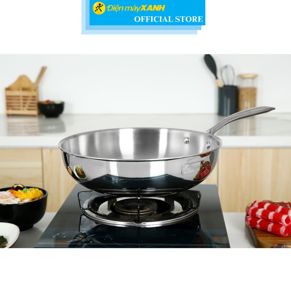 Chảo inox nguyên khối sâu đáy từ 28 cm Elmich Trimax EL-2836IN28