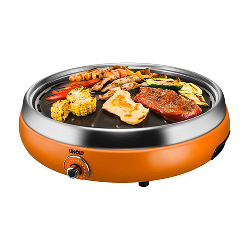 Nồi đa năng Unold 58543 Asia Grill orange - Hàng Chính Hãng