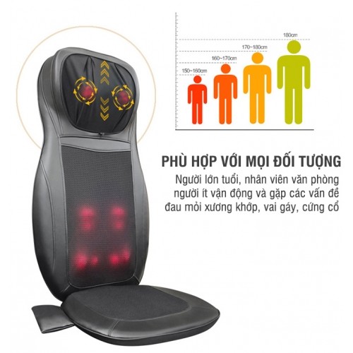 Ghế massage ô tô hồng ngoại Puli PL-802