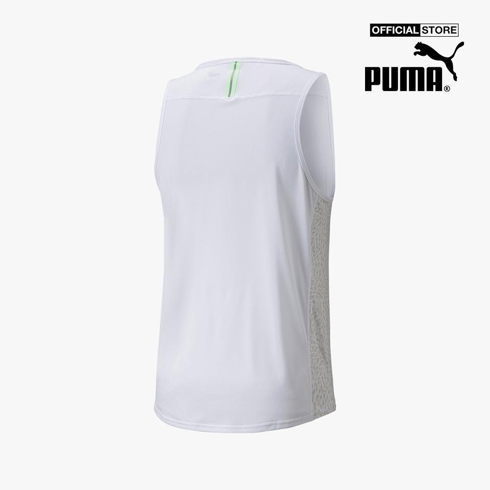 PUMA - Áo ba lỗ thể thao nam phối logo hiện đại 521672