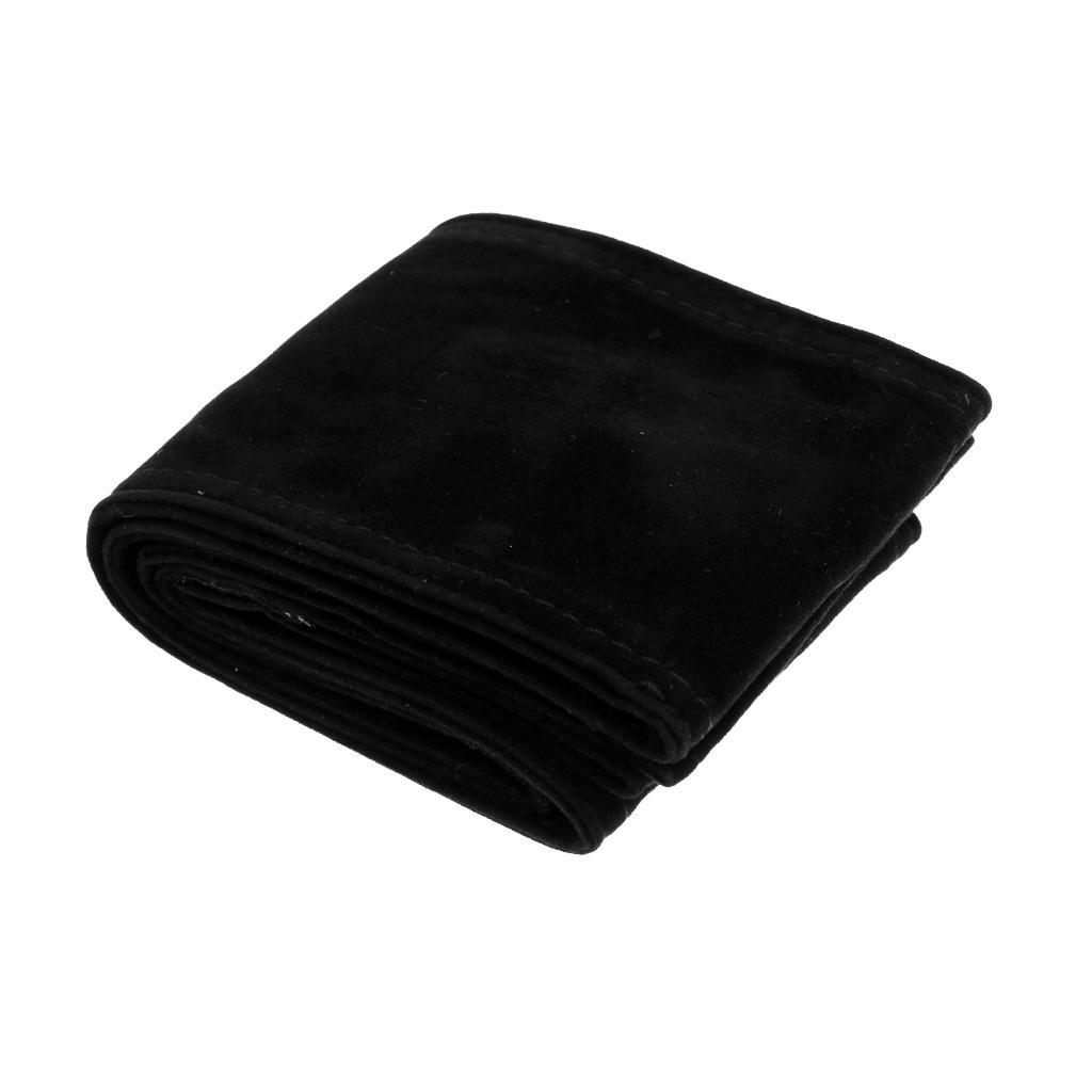 2 Blocks Billiard Chalk with Soft Snooker Cue Case Bag with Shoulder Strap for 1/2 American Pool Cue