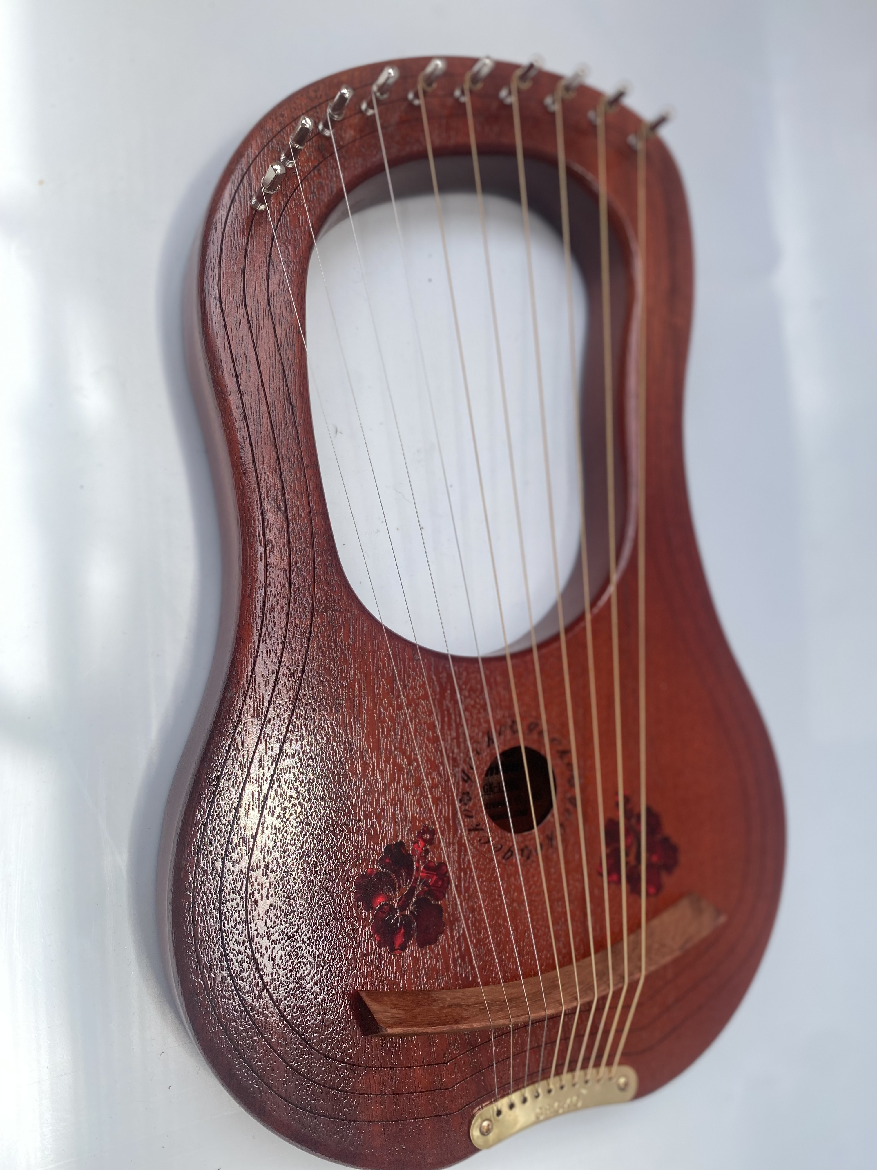 Đàn Hạc Lyre Harp Gecko 10 Dây GK10M