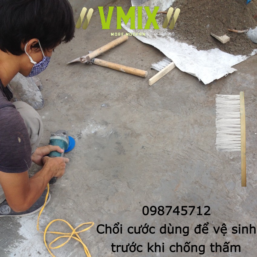 Chổi cước cán gỗ và cán nhựa dùng làm vệ sinh nhà cửa , vệ sinh công nghiệp , vệ sinh bề mặt bê tông để chống thấm.