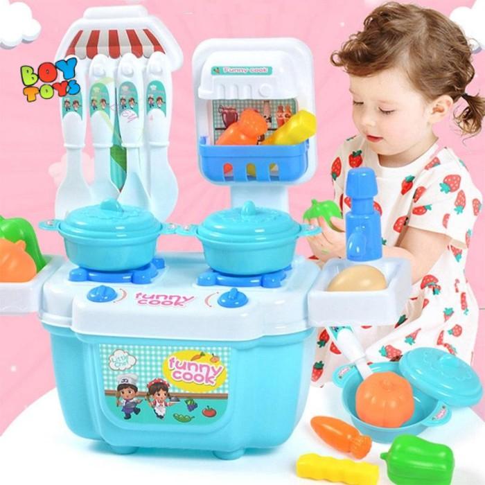 Bộ đồ chơi bếp nấu ăn mini 21 chi tiết cho bé thỏa sức vui chơi