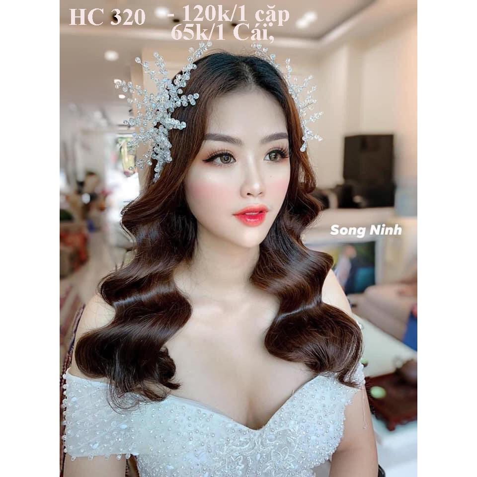 Phụ kiện cưới, hoa cài cô dâu(HC 320)