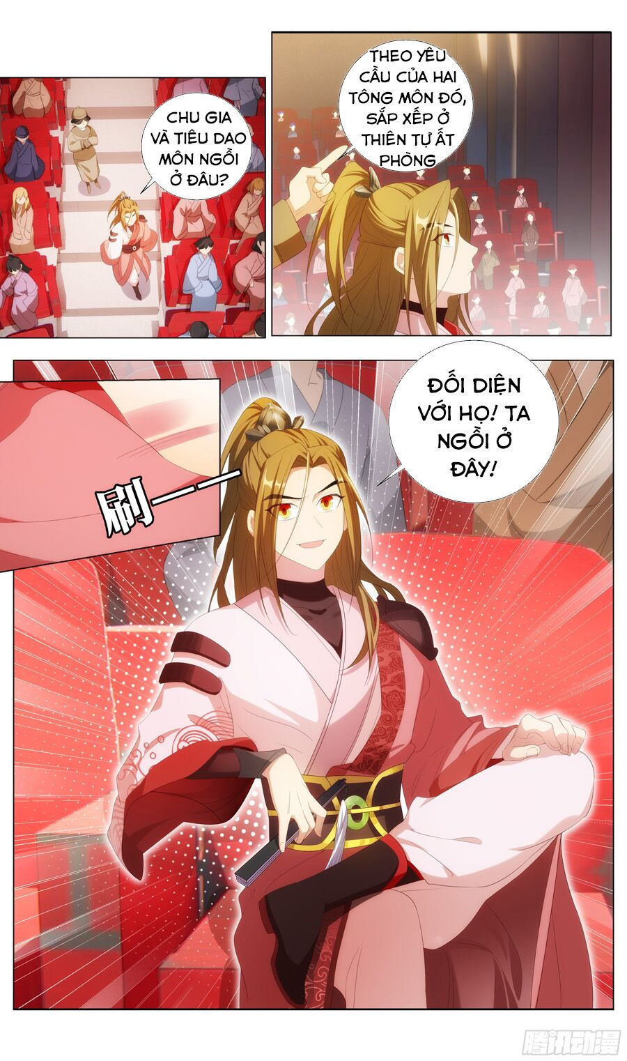 hệ thống ép ta làm nhân vật phản diện chapter 7 4