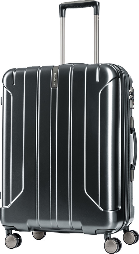 Vali Nhựa Samsonite Niar TSA : Kiểu dáng hiện đại Trang bị khóa bảo vệ TSA Trang bị 4 bánh xe đôi giúp bạn dễ dàng di chuyển trên mọi địa hình Khoang hành lý có thể mở rộng Tay cầm chắc chắn thuận tiện - MATT GRAPHITE