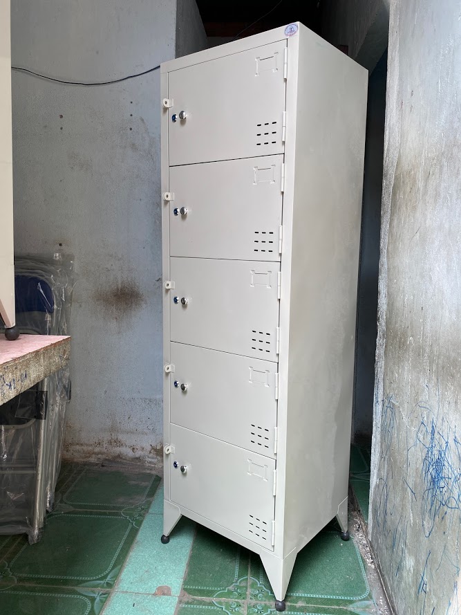 Tủ hồ sơ 5 cánh sơn tĩnh điện cao cấp dành cho văn phòng