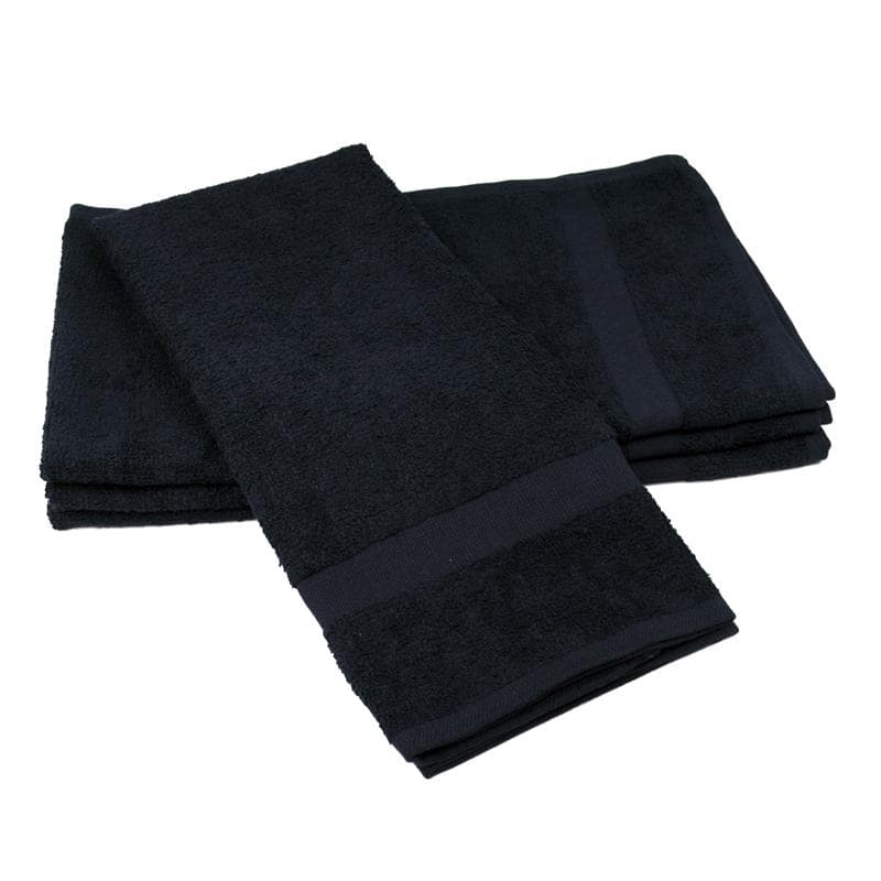 Khăn tắm Cotton 65x135 cm màu đen hàng xuất Mỹ cao cấp