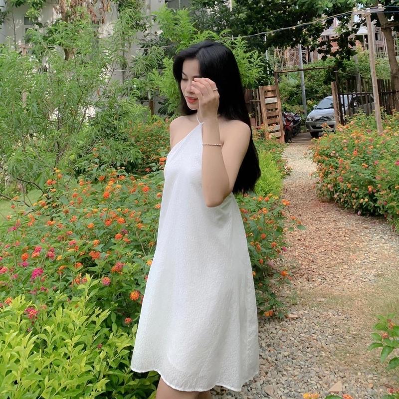 Đầm dây yếm babydoll