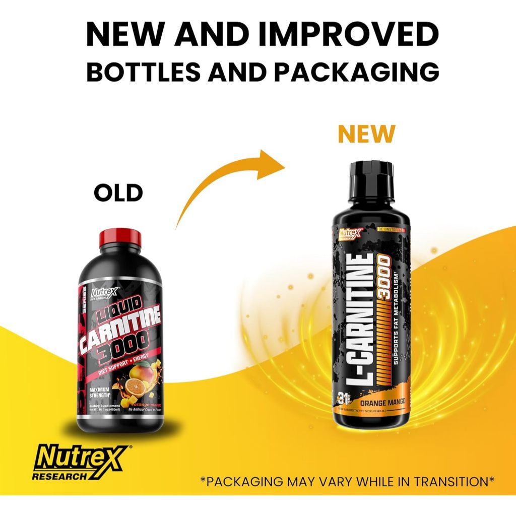 Nutrex L-Carnitine 3000 Dạng Lỏng 465ml (31 Lần Dùng) Đốt Mỡ Thừa Tăng Năng Lượng, Săn Chắc Vóc Dáng | Nhập Khẩu Mỹ