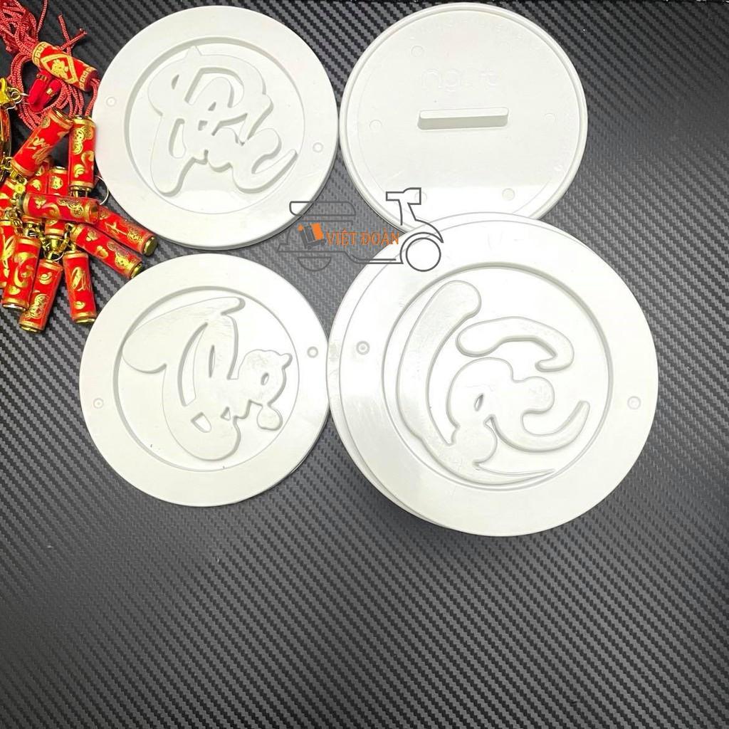 Khuôn xôi PHÚC LỘC THỌ - SIÊU ĐẸP. Khuôn in nhấn tạo hình, định hình chữ Phúc Lộc Thọ - Size 12cm