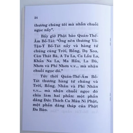 Sách - Kinh phổ môn - Thượng Tọa Thích Nhật Từ - Anan Books