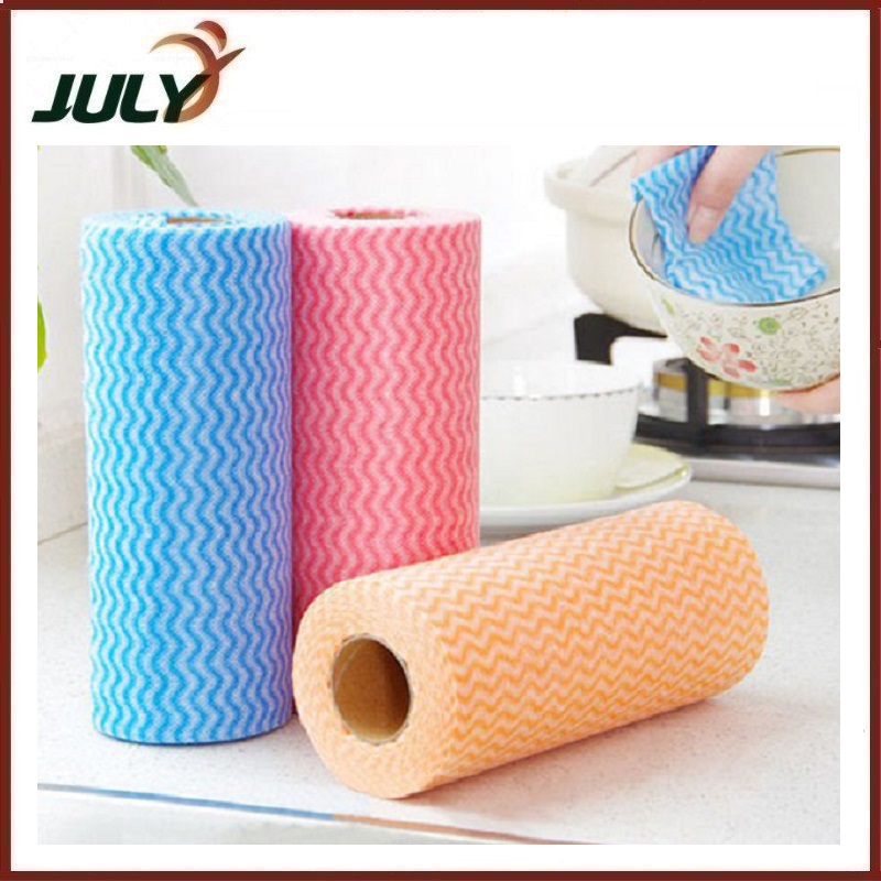 Cuộn khăn vải không dệt lau nhà bếp đa năng( 50 chiếc) - JL