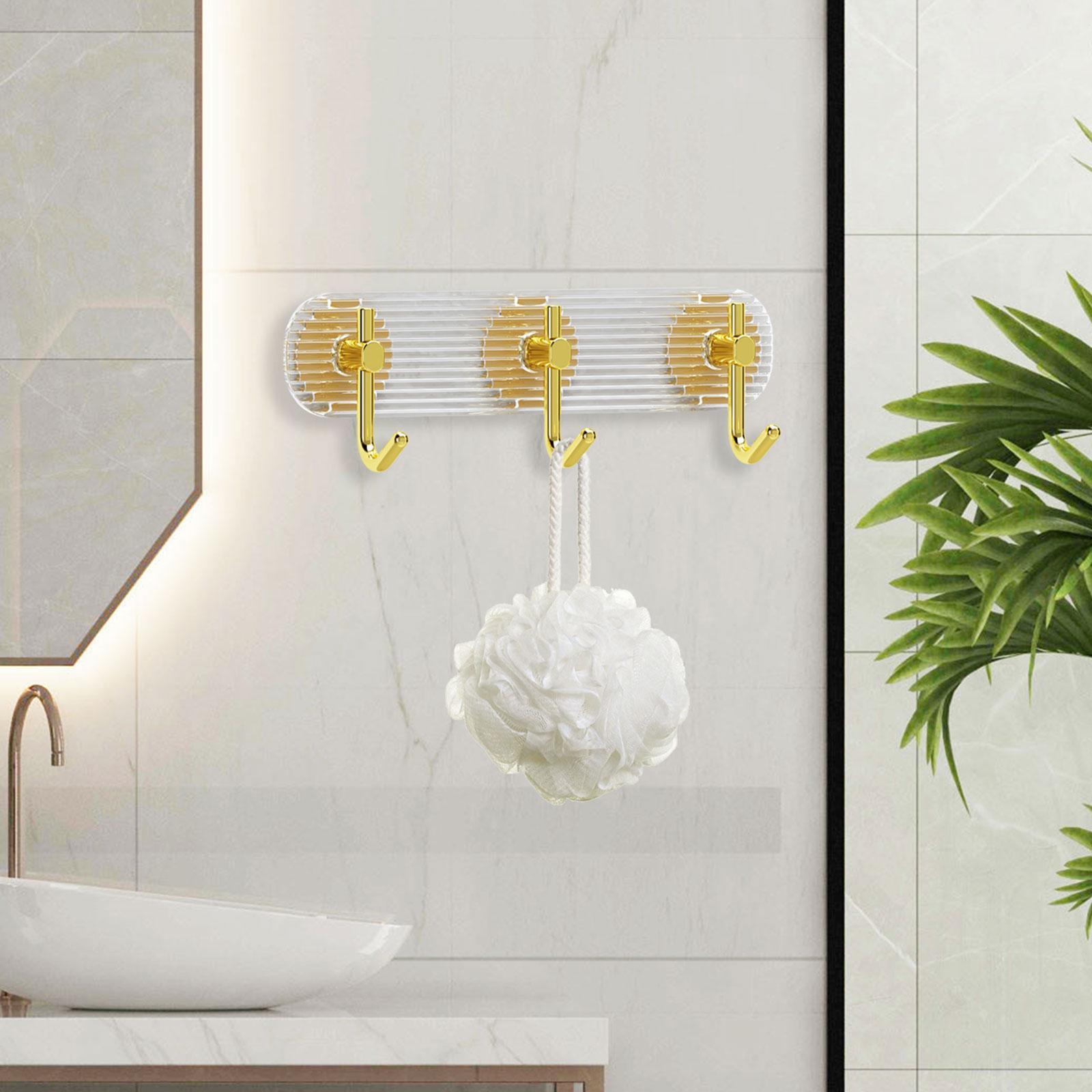 Door Hooks Nail Free Reusable Heavy Duty Coats Hooks for Hat Towel Robe Home