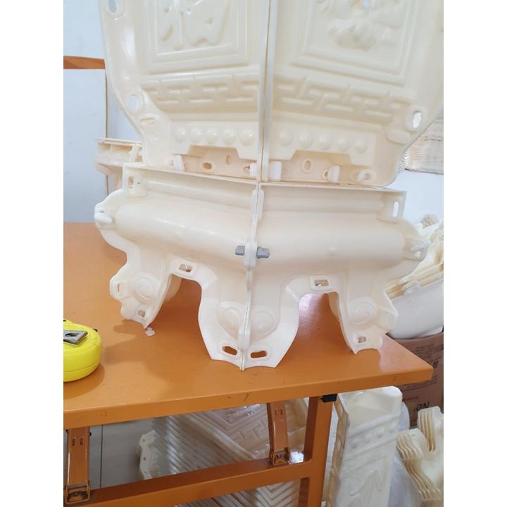 Khuôn đúc chân đôn chậu lục giác 45 và 50 nhựa ABS có lòng trong