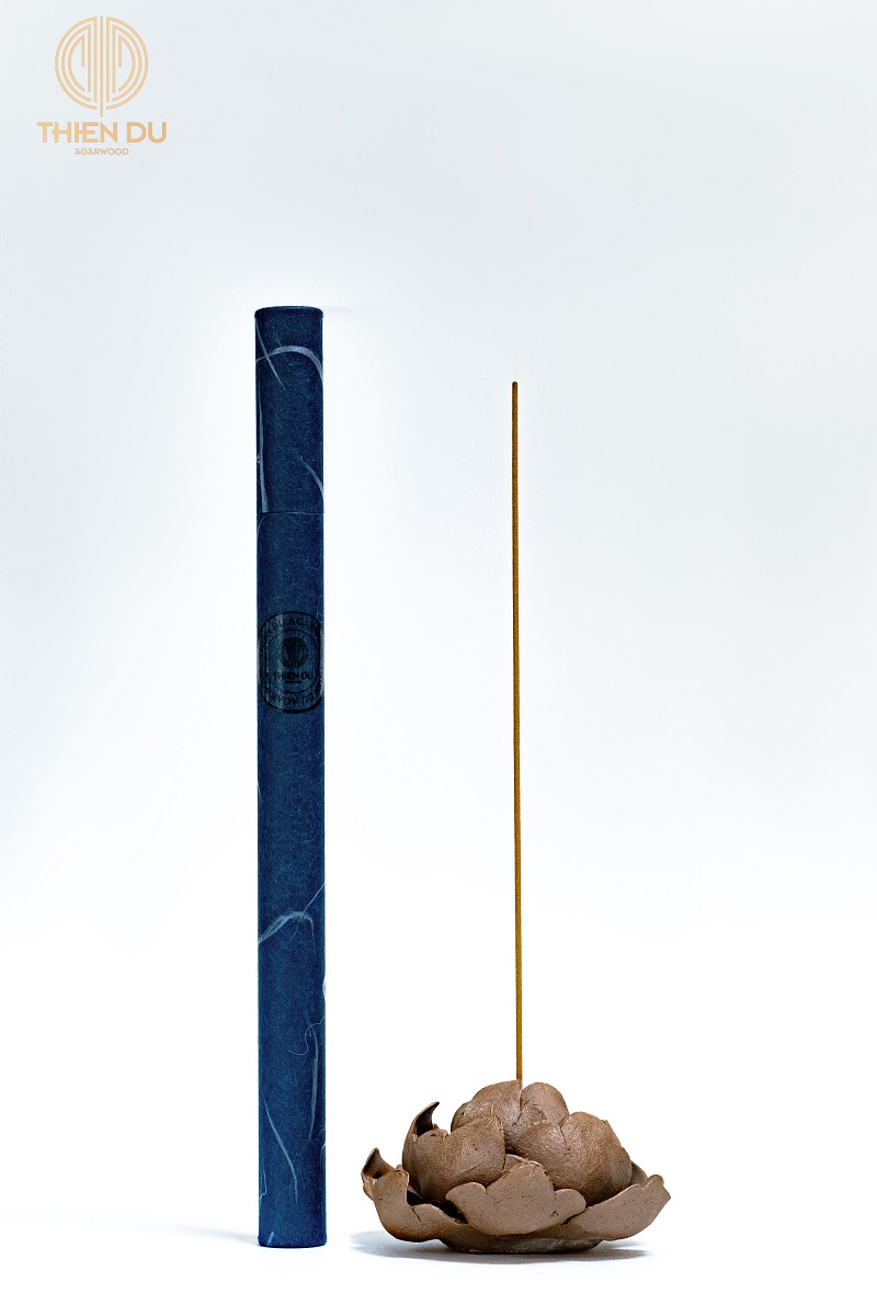 Nhang Không Tăm Trầm Hương Vi Sinh Organic – Agarwood Organic Incense Stick – Nguyên Liệu Tự Nhiên, An Toàn Cho Sức Khỏe