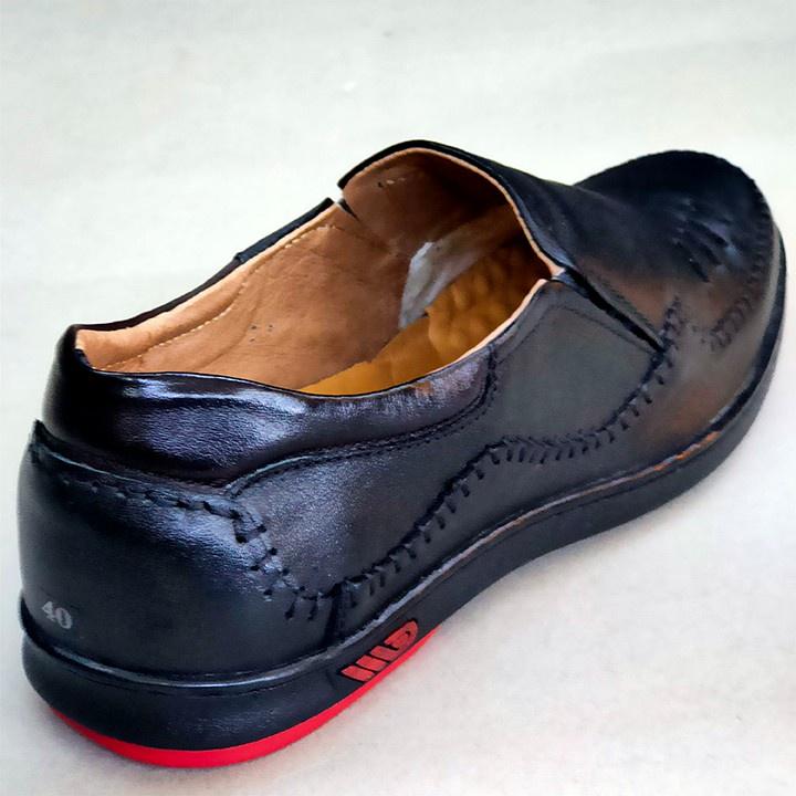 Giày Mọi Nam Da Bò Thật TiTi ĐÔ Cao Cấp GM2037d