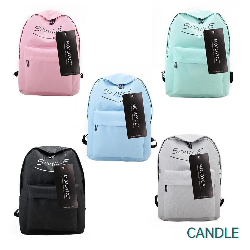 Set 3 Ba Lô Túi Ví Canvas Thời Trang Nữ Tính