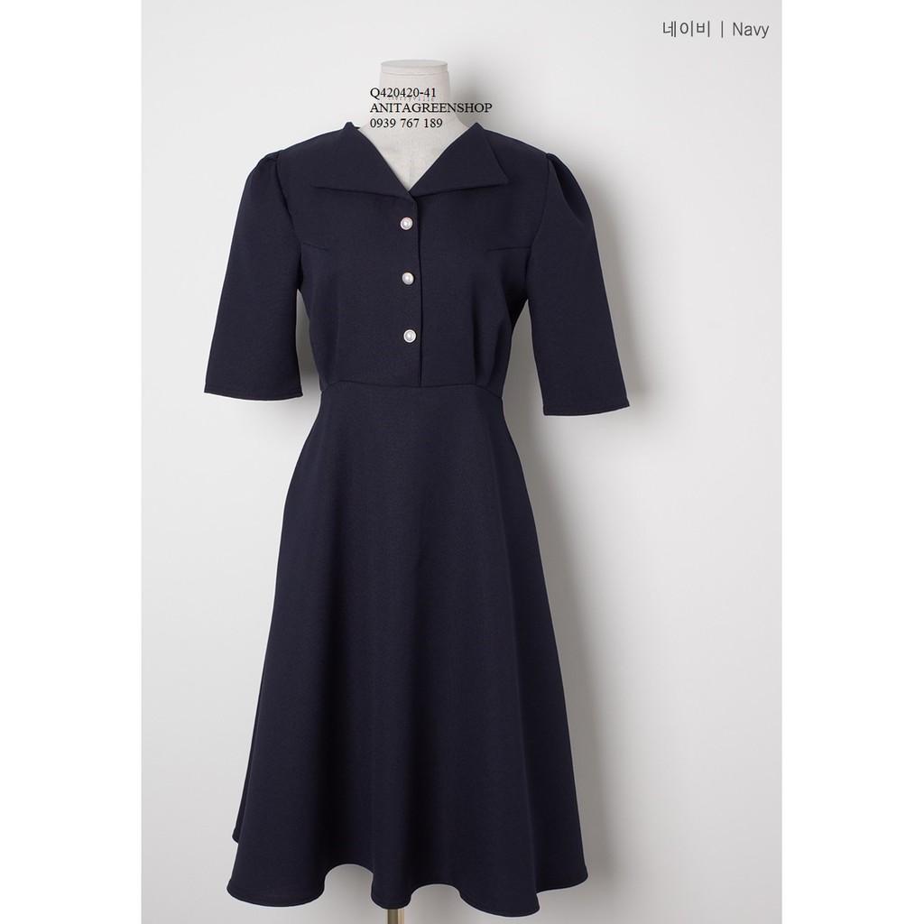 Q420420 ĐẦM XÒE CỔ BẺ