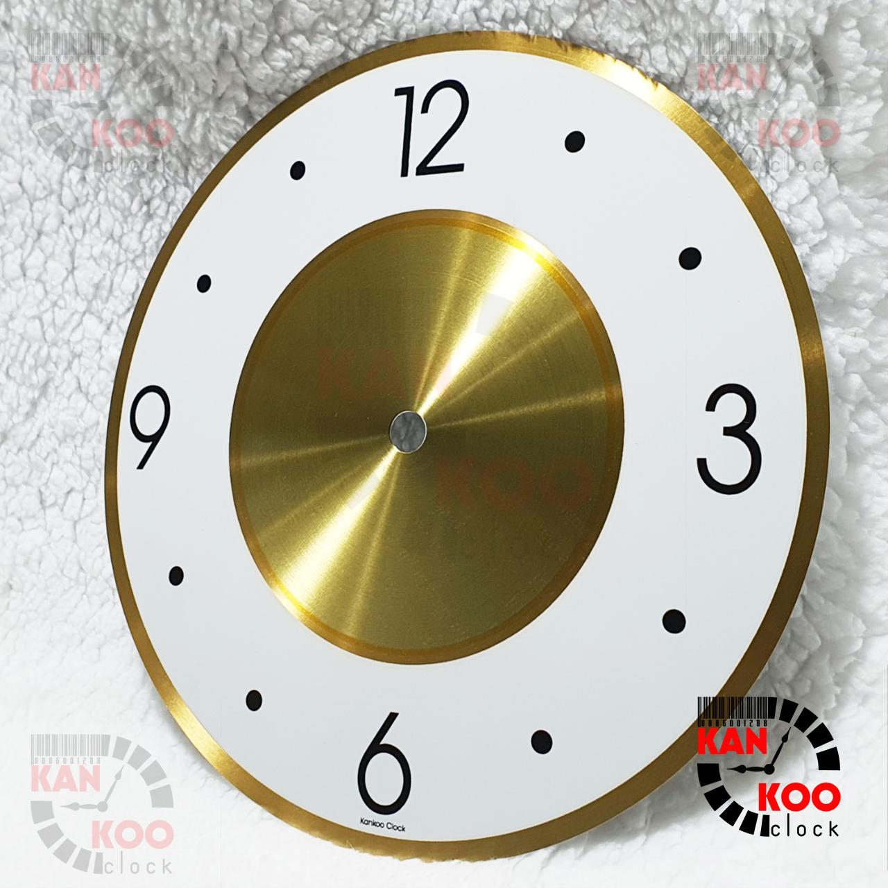 Mặt số NGHỆTHUẬT-25CM-trắng- bằng nhôm đồng hồ cao cấp 25cm NGHỆ THUẬT chất lượng trên 10 năm