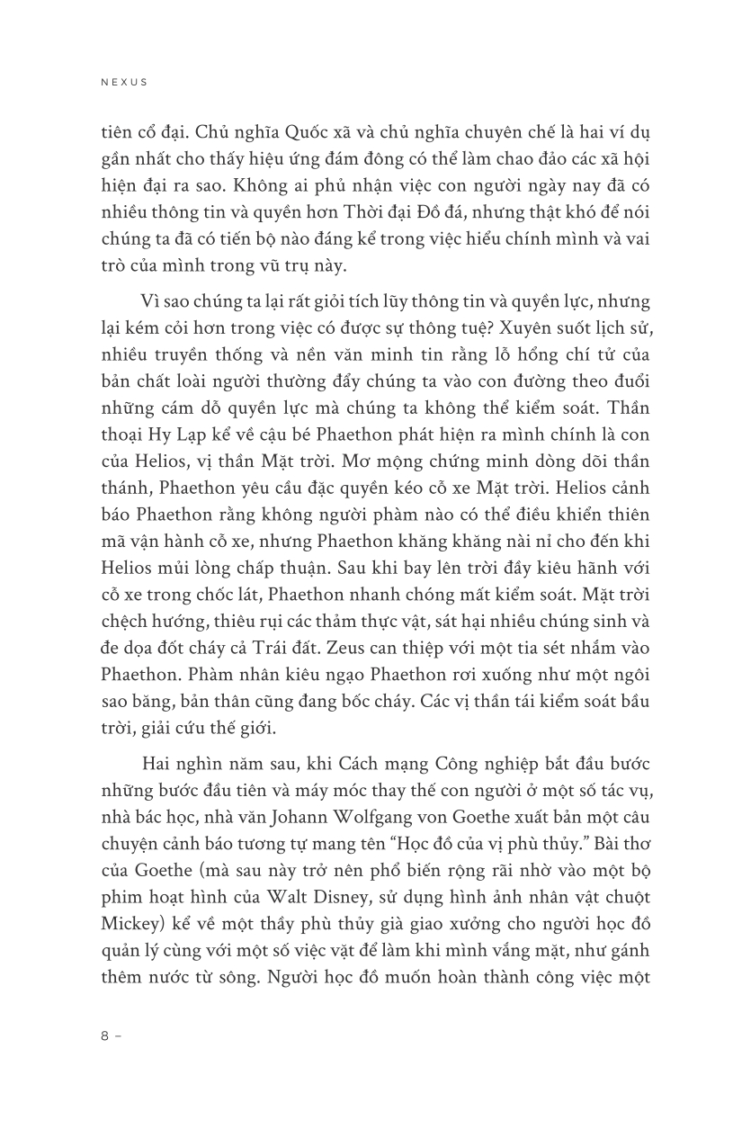 Nexus - Lược Sử Của Những Mạng Lưới Thông Tin Từ Thời Đại Đồ Đá Đến Trí Tuệ Nhân Tạo