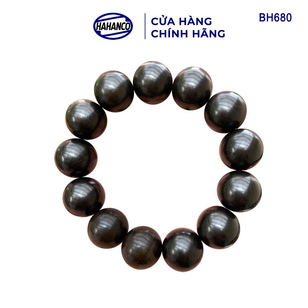 Vòng phong thủy gỗ Mun Sừng đen bóng dành cho người có địa vị, thăng tiến trong công việc