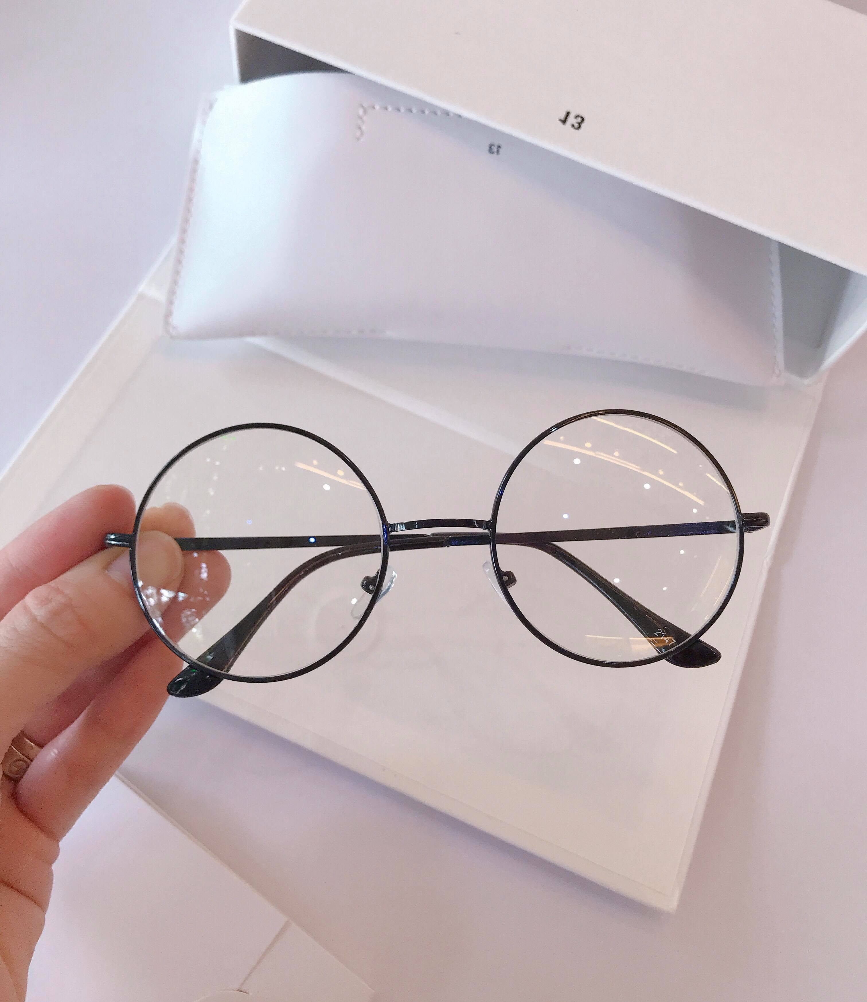 Kính Mắt tròn xoe Kim loại