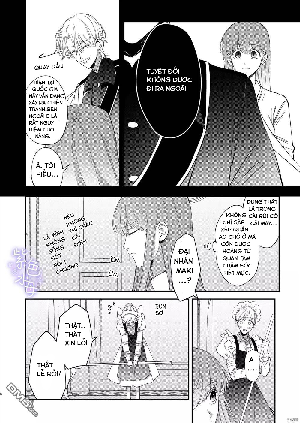 tôi trở thành nô lệ của hoàng tử yandere chapter 1 10