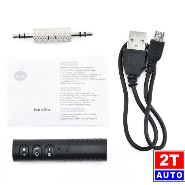 Thiết bị adapter kết nối Bluetooth cho xe hơi, điện thoại rảnh tay, nghe nhạc không dây: SKU:317