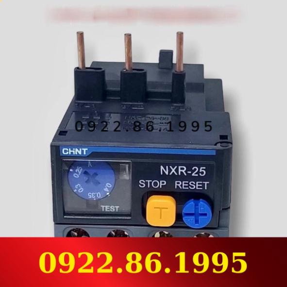 HàngNeW Rơ Le Nhiệt 3 Pha NXR 25 CHINT - , Relay Nhiệt CHINT 3 Pha NXR-25 mới