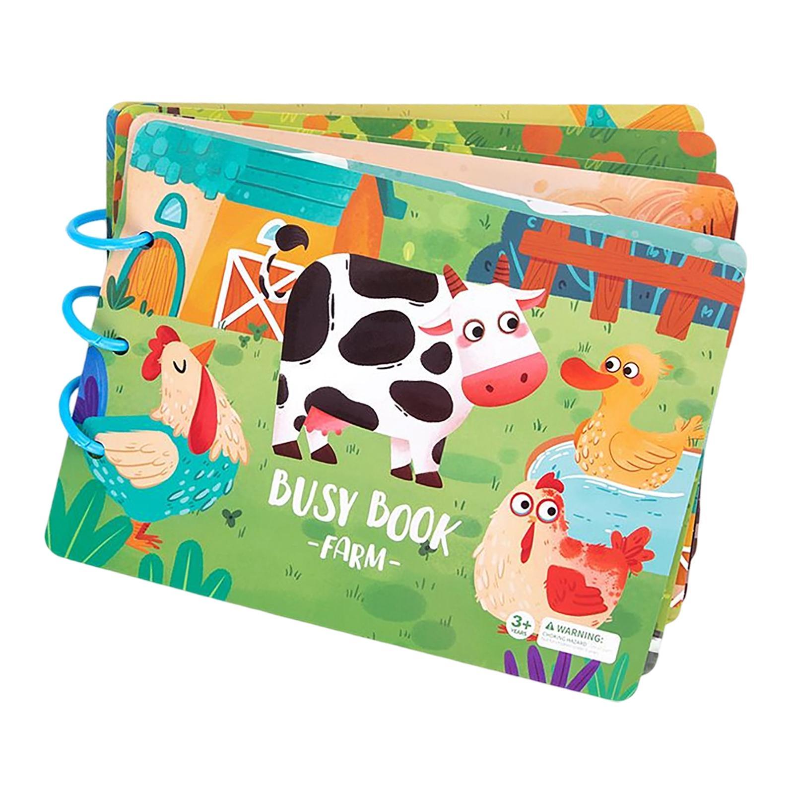 Educational Quiet  Early Learning Puzzle for  Children