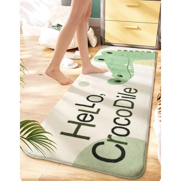 Thảm chân giường lông mịn