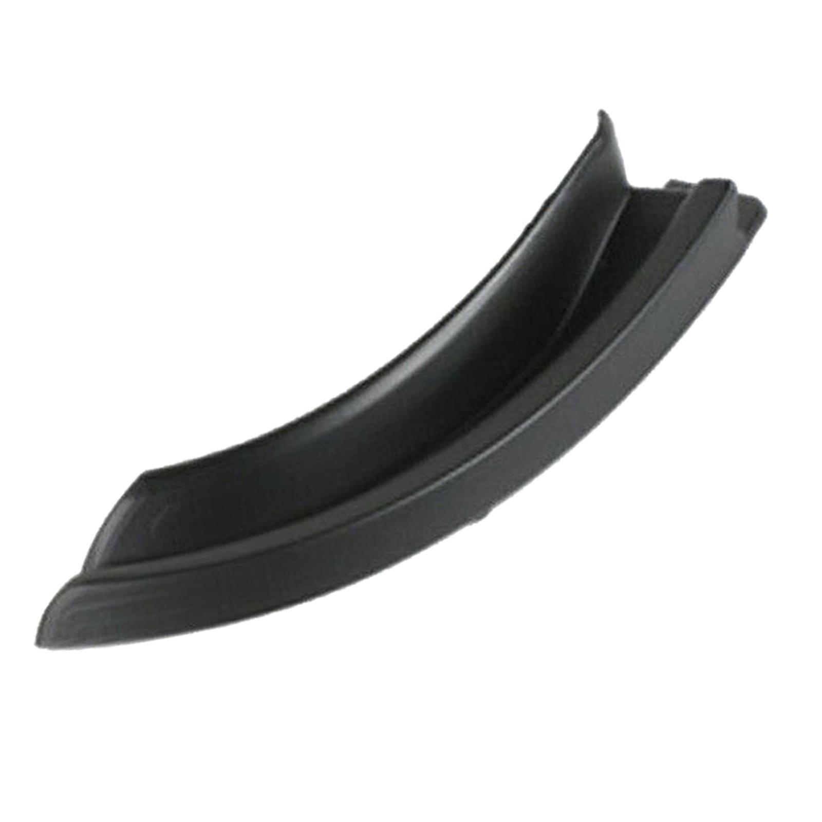2 Pcs Water Rain Gutter Extension For Jeep Wrangler JL 2018 2019 2020 Black