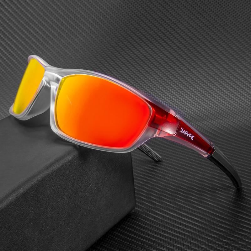Kapvoe Cycling Sun Kính kính râm phân cực MTB kính bảo hộ đàn ông dành cho người đàn ông xe đạp ngoài trời thể thao UV400 đi xe đạp kính mắt Color: PYC-10