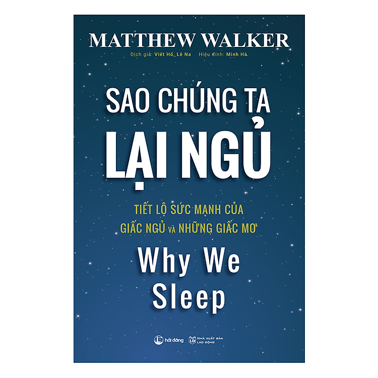 Sách - Sao Chúng Ta Lại Ngủ - Why We SLeep