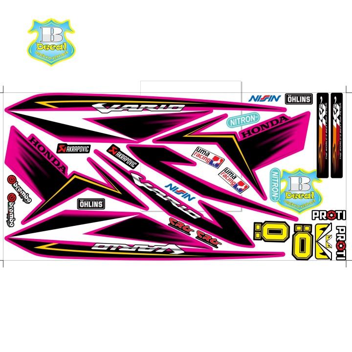 Tem rời dành cho vario 2017 hồng