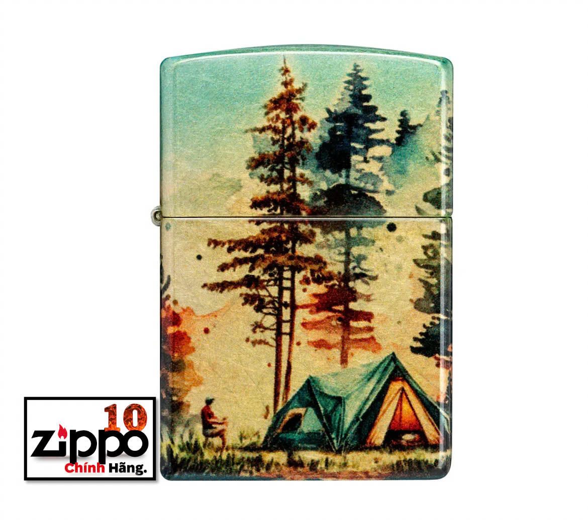 Bật lửa Zippo 46263 Off the Grid Design - Chính hãng 100%