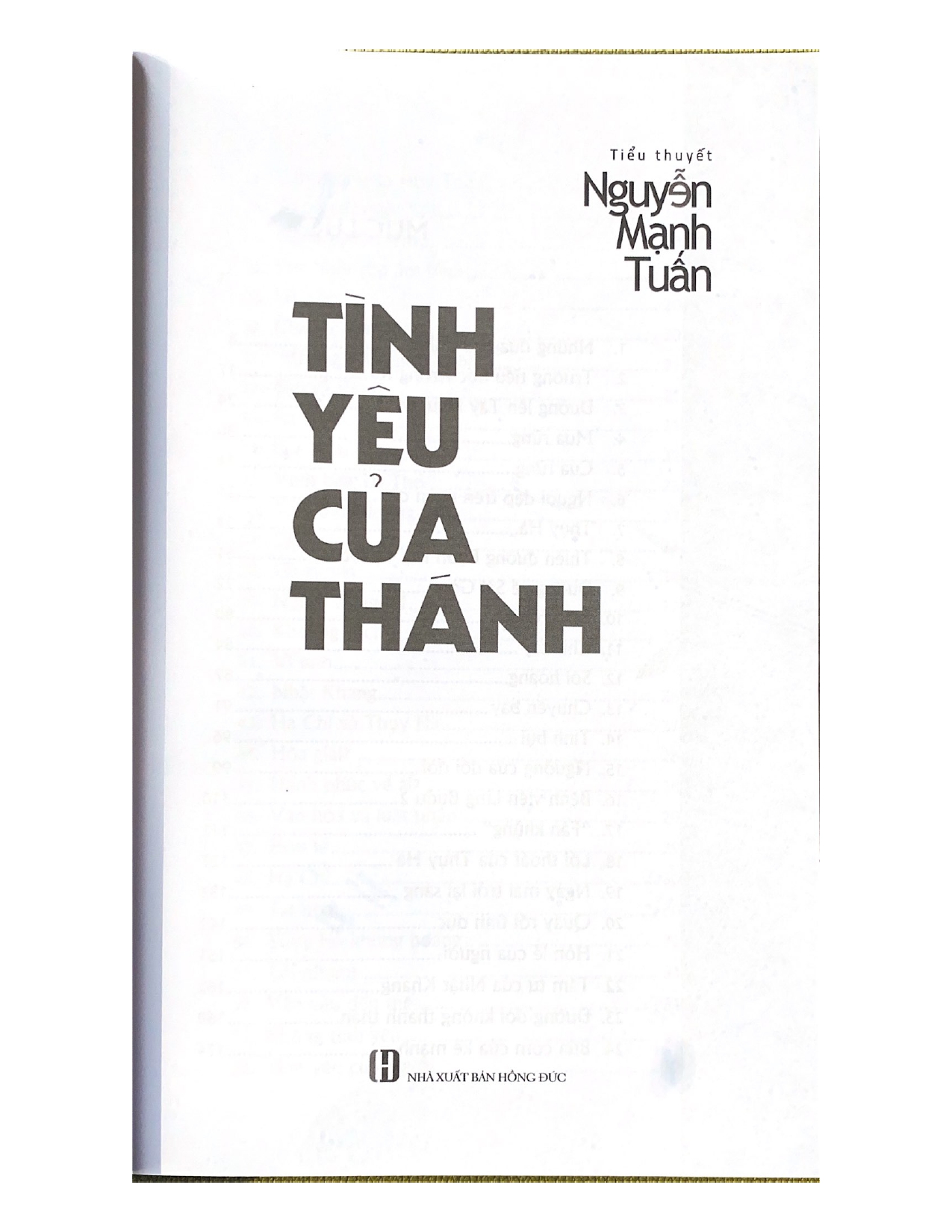 Tình Yêu Của Thánh