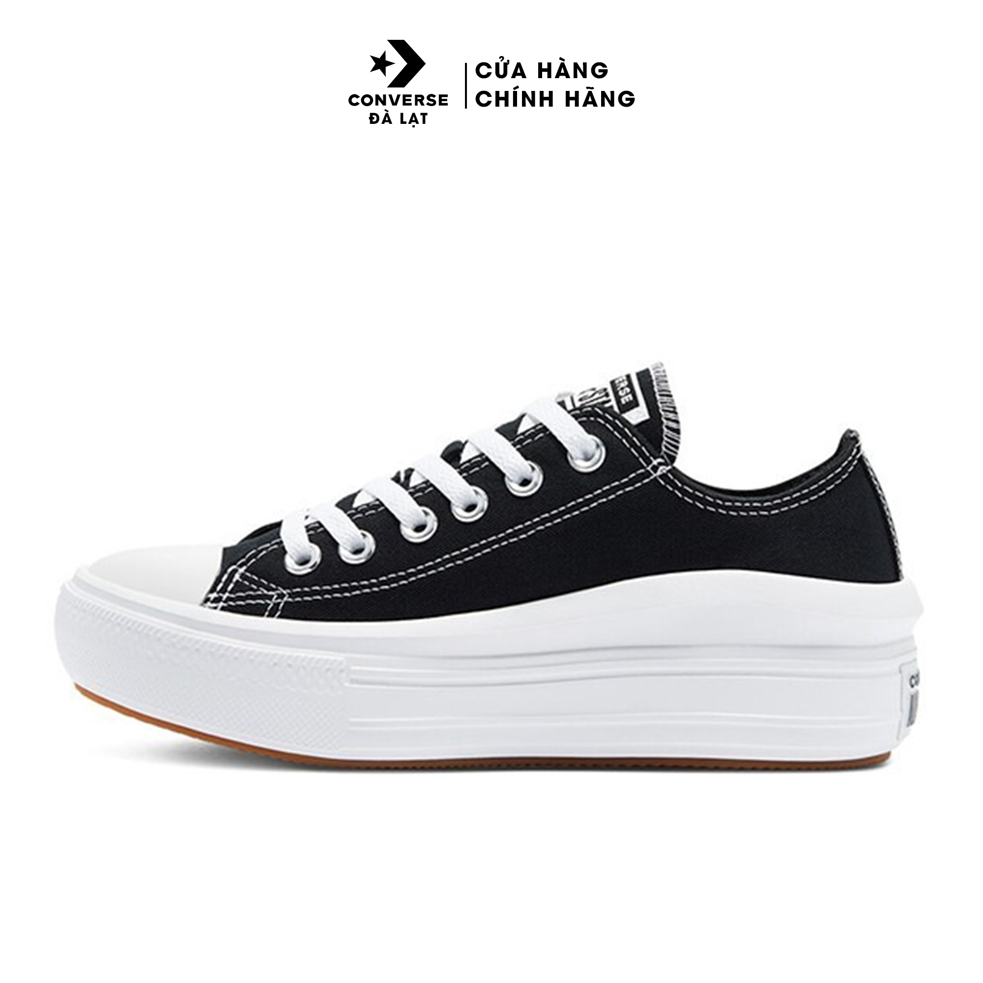 Giày Sneker Nữ độn đế Converse Chuck Taylor All Star Move Low Top - 570256C