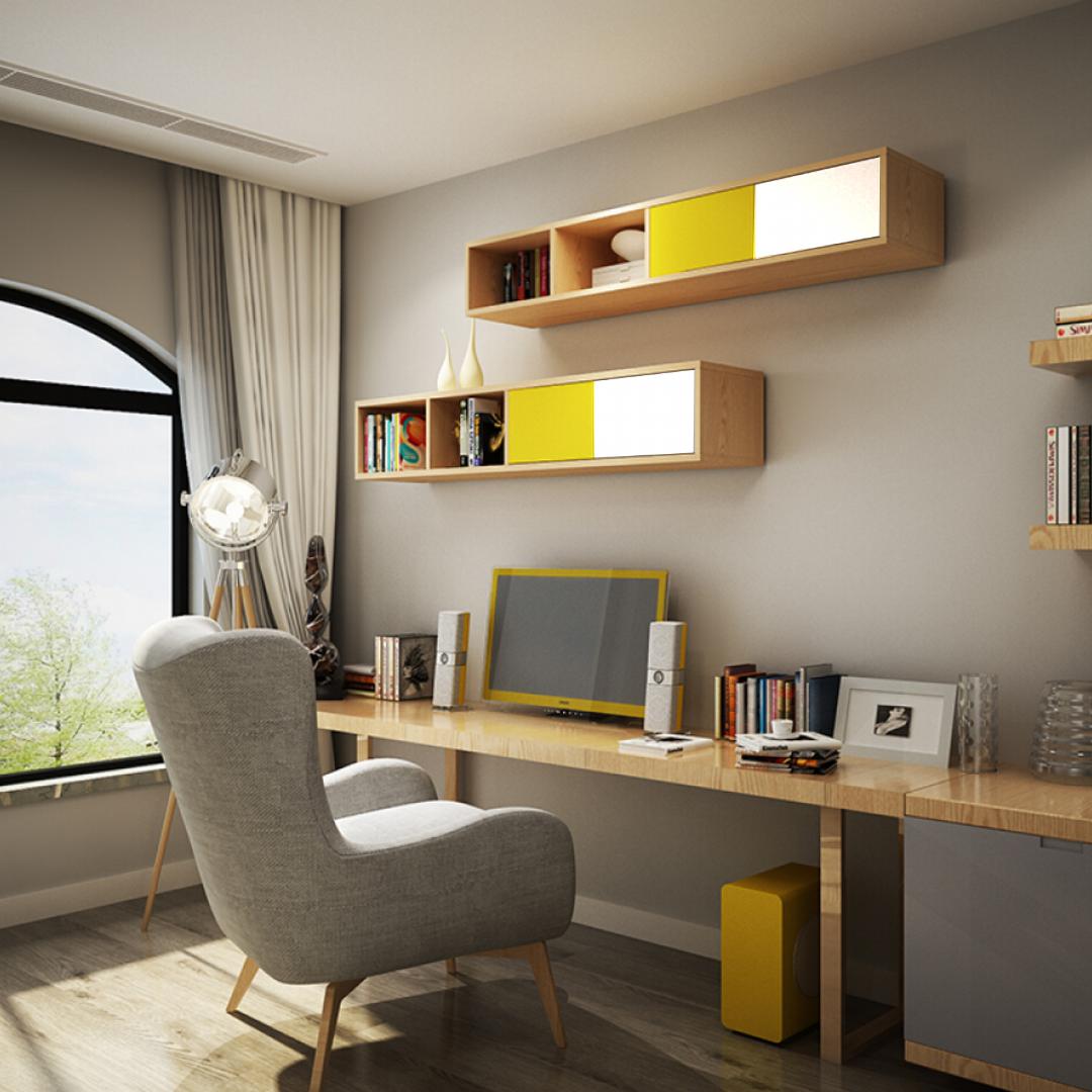 Kệ Tivi gỗ hiện đại SMLIFE Tamzin | Gỗ MDF dày 17mm chống ẩm | D160xR25xC25cm