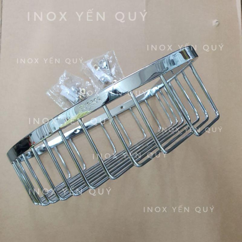Kệ inox để đồ nhà tắm inox304