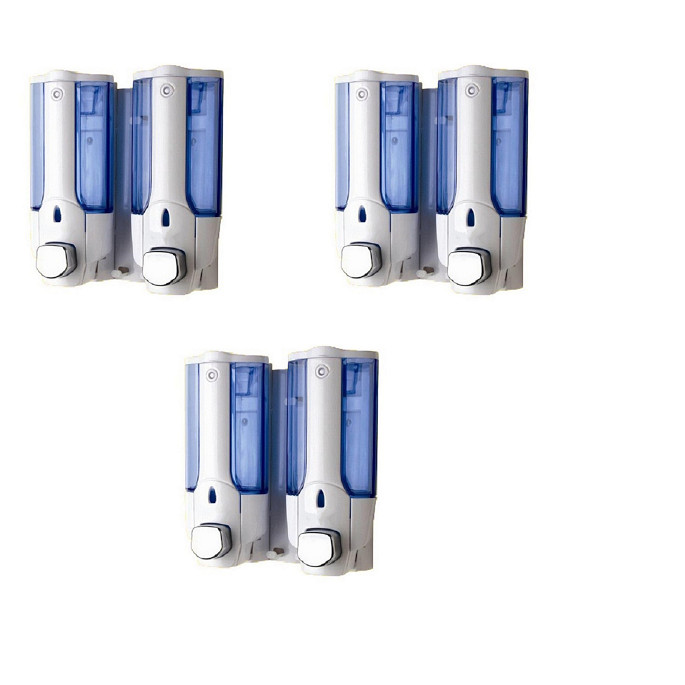 Combo 3 hộp đựng xà phòng, nước rửa tay nhấn bình đôi